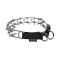 Stingrā kakla siksna no nerūsējoša tērauda ar metāla sprādzi